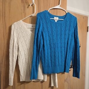 2 Cotton Sweaters